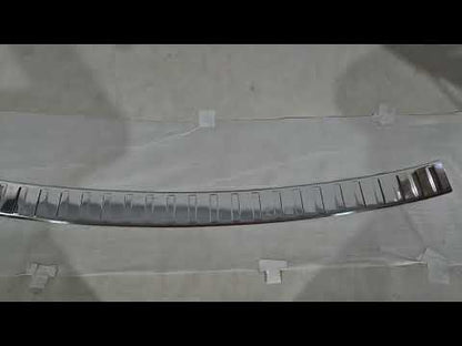 Rear Bumper Protector Carmos Stainless Steel Gloss for Renault Rafale 2024- - video 1