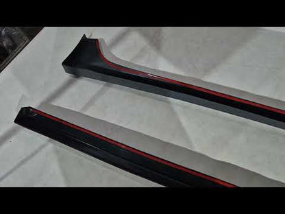 Side Skirts RS-Style (2011-2014) for Audi A6 C7 2011-2017 - video 1