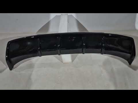 DPT rear diffuser (HB, gloss black) for Opel Astra J 2009-2015 - image 1
