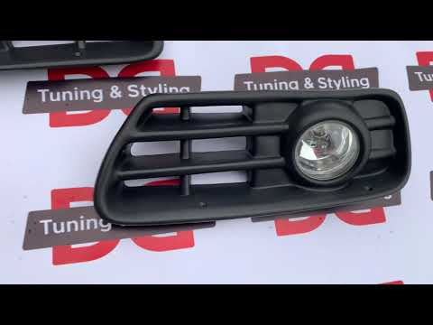 Fog Lights (with LED Bulb) for Volkswagen Golf 3 1991-2001 - video 1