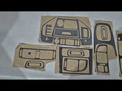 Dashboard Trim Covers for Mitsubishi Galant 1997-2003 - video 1