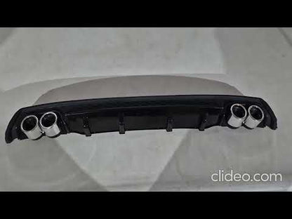 Universal Rear Diffuser DPT V-1 (ABS) (Gloss Black) - video 1