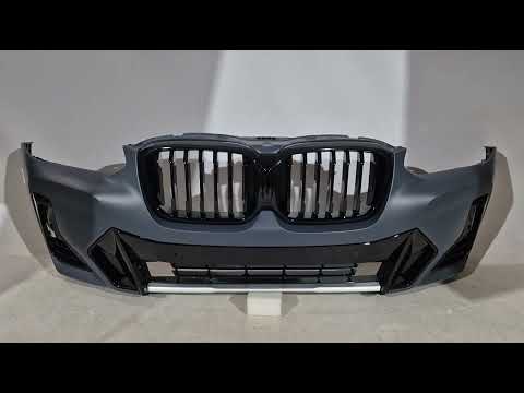 Front Bumper M-Sport (2022-2024) for BMW X3 G01 2018- - video 1