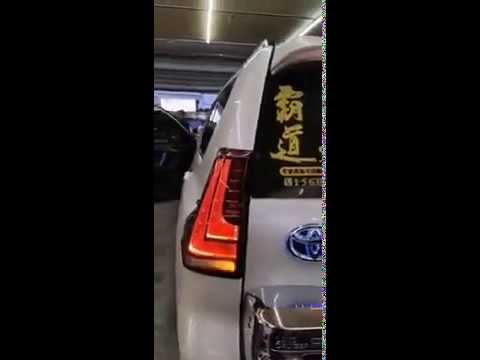 Tail Lights GX-Type (2017-2023, 2 pcs) for Toyota Land Cruiser Prado 150 2009-2023 - video 1