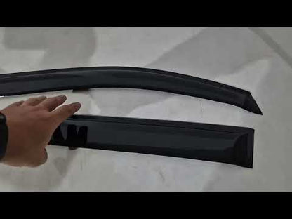 Window Deflectors (2 pcs, DPT) for Hyundai H200, H1, Starex 1998-2007 - video 1