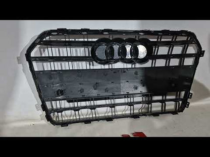 Front Black Grille S-Style (2014-2017) for Audi A6 C7 2011-2017 - video 1