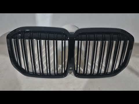 Kidneys M-Look (2019-2022, Gloss Black) for BMW X7 G07 2019- - video 1