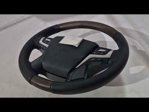 Heated steering wheel (dark wood) for Toyota Land Cruiser Prado 150 2009-2023 - video 1