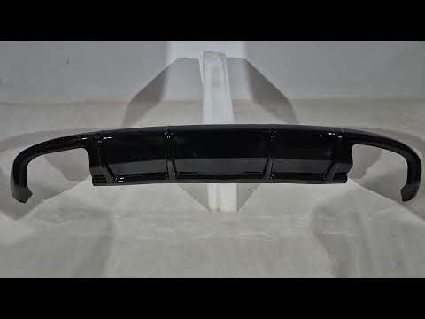 Rear Diffuser DPT V-1 (Gloss Black) for Skoda Superb 2015-2024 - video 1