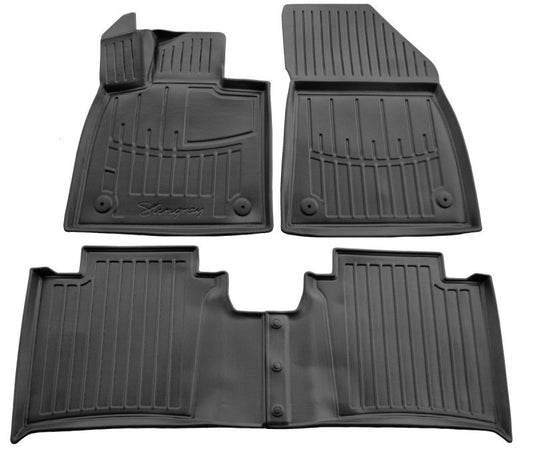 Stingray 3D Rubber Floor Mats (4 pcs) for Zeekr 001 2021- - image 1