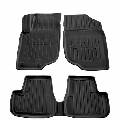 Stingray 3D Rubber Floor Mats (2006-2012) (5 pcs, Polyurethane) for Peugeot 207 2006-2014 - image 2