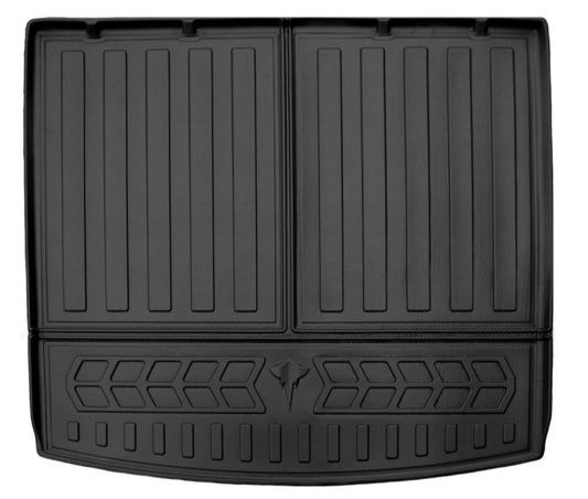 Trunk mat Stingray 3D (Allspace, Europe, 7-seater with folded 3rd row) for Volkswagen Tiguan 2016-2023 - image 1