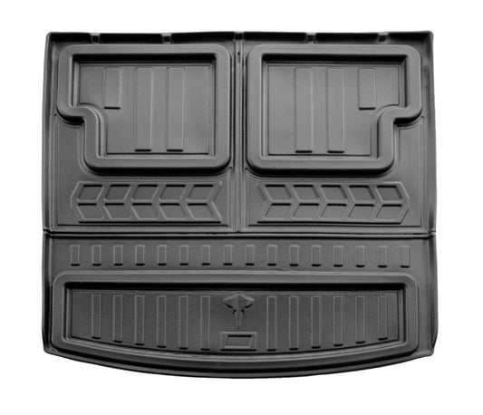 Trunk Mat Stingray 3D (Allspace, USA, 7-seater with folded 3rd row) for Volkswagen Tiguan 2016-2023 - image 1