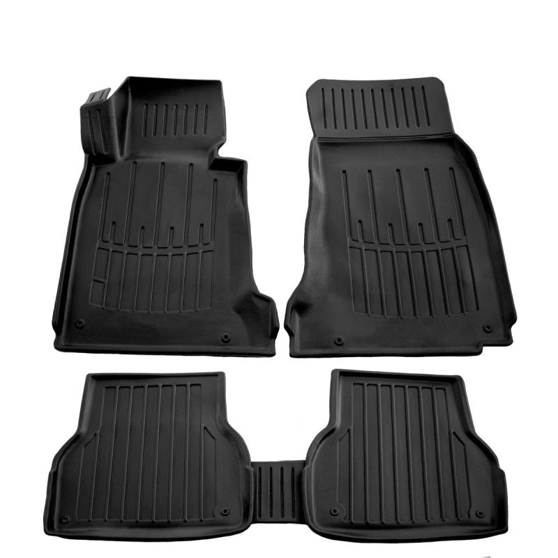 Stingray 3D Rubber Floor Mats (5 pcs, Polyurethane) for BMW 5 Series E-39 1996-2003 - image 1