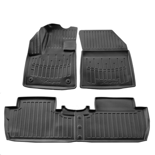 Stingray 3D Rubber Floor Mats (4 pcs) for Peugeot 5008 2016-2023 - image 1