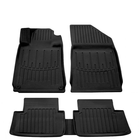 Stingray 3D rugs (5 pcs, polyurethane) for Peugeot 508 2010-2018 - Reelken Auto