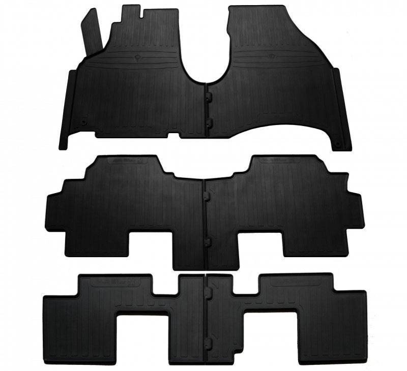 Stingray mats (3 rows, 6 pcs.) for Peugeot 807 - Reelken Auto