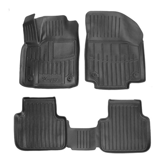 Stingray 3D Rubber Floor Mats (4 pcs) for Volkswagen Atlas (Terramont) 2016- - image 1