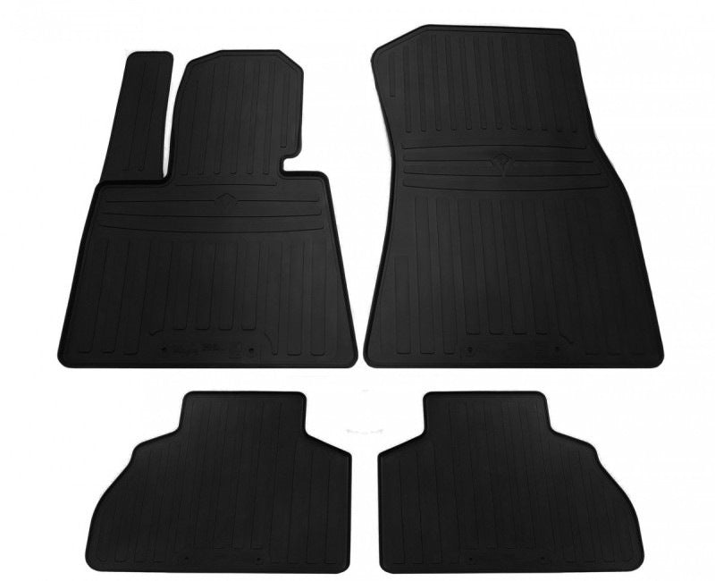 Rubber Floor Mats Stingray (5/6 seats, 4 pcs) for BMW X7 G07 2019- - image 1