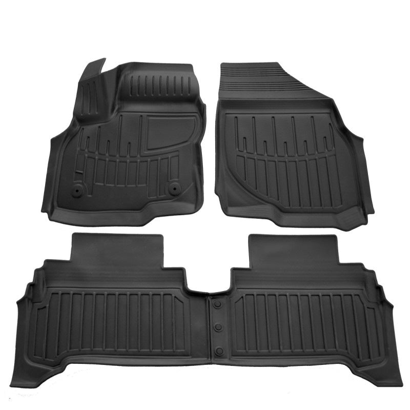 Stingray 3D Rubber Floor Mats (4 pcs, Polyurethane) for Chevrolet Bolt 2016-2023 - image 1