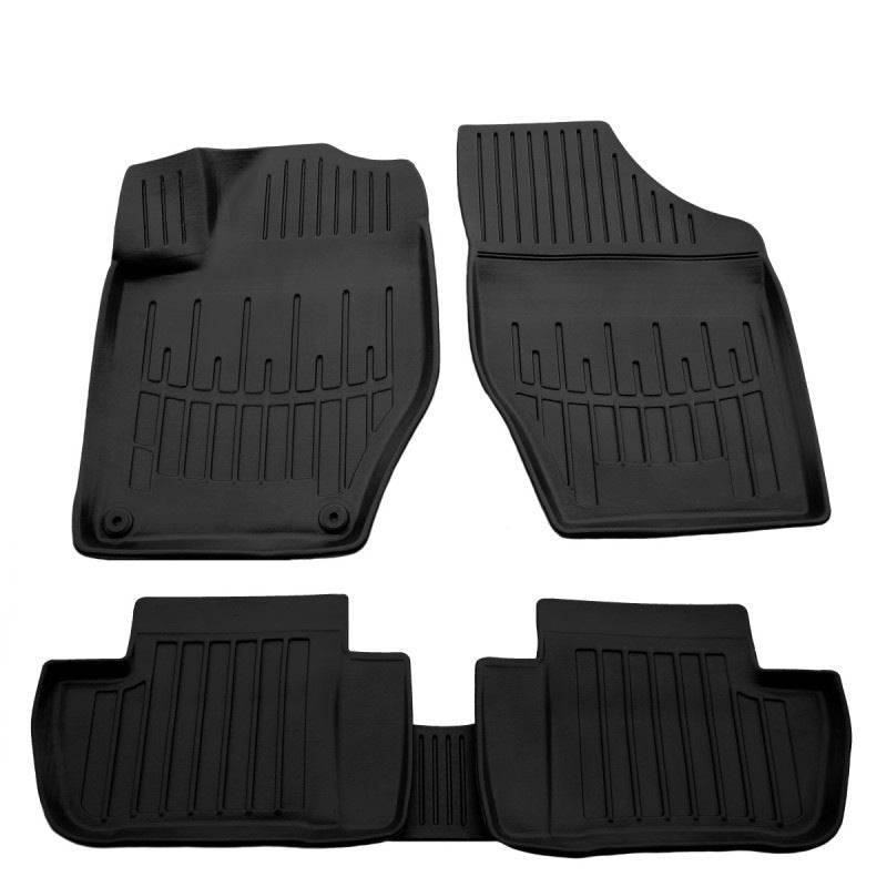 Rugs Stingray 3D (5 pcs, polyurethane) for Peugeot 308 2007-2013 - Reelken Auto