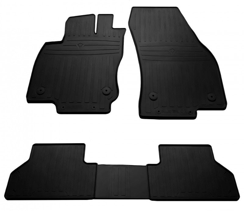 Rubber Floor Mats Stingray (4 pcs) for Volkswagen Caddy 2020- - image 1