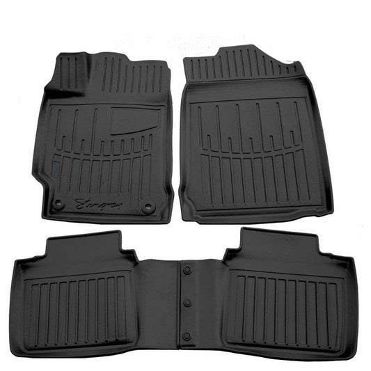 Stingray 3D mats (4 pcs, polyurethane) for Toyota Camry 2011-2018 - Reelken Auto