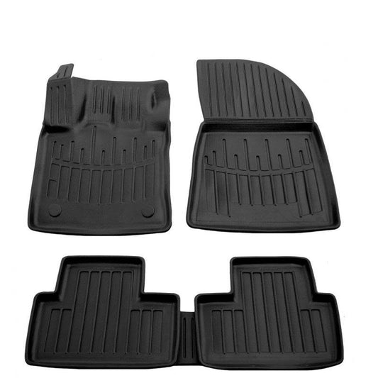 Stingray 3D mats (5 pcs, polyurethane) for Renault Captur 2019↗ - Reelken Auto