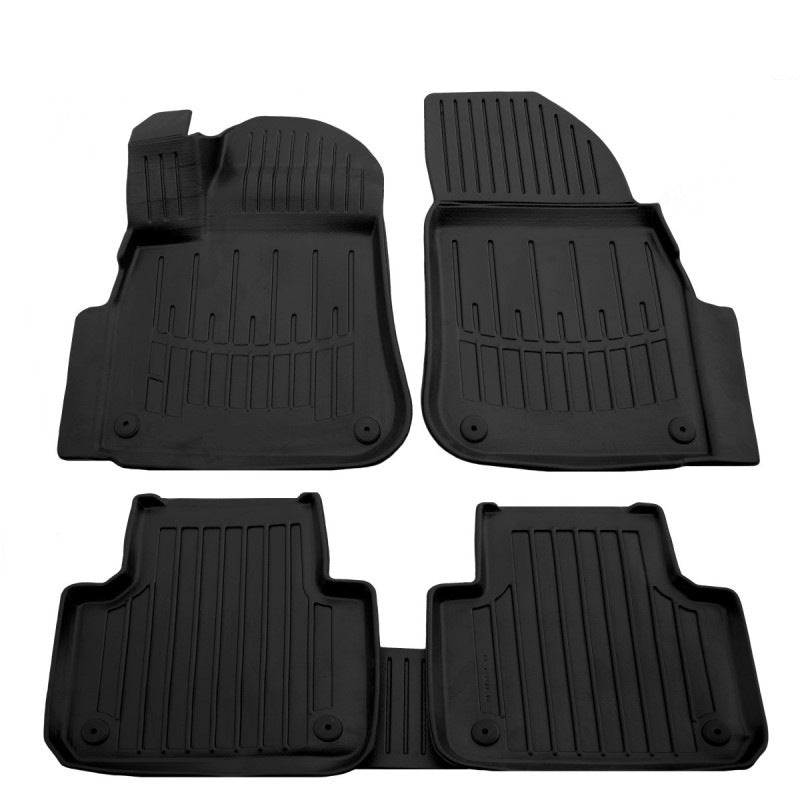 Stingray 3D Rubber Floor Mats (5 pcs, Polyurethane) for Volkswagen Touareg 2018- - image 1
