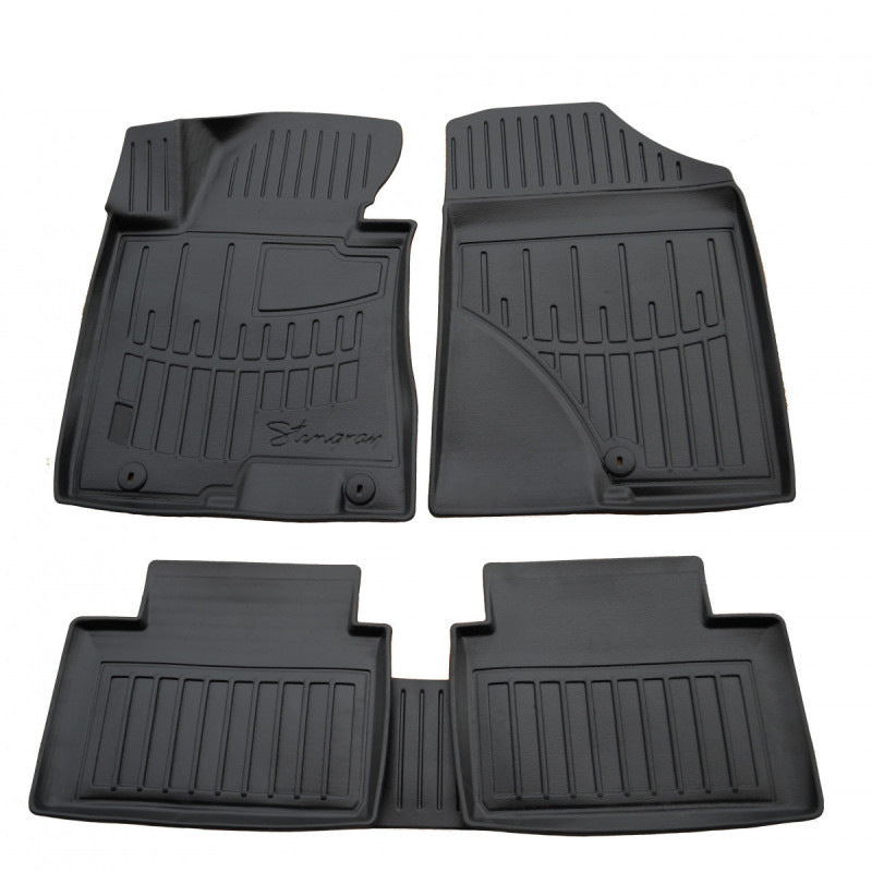 Stingray 3D Rubber Floor Mats (5 pcs, Polyurethane) for Kia Ceed 2012-2018 - image 1
