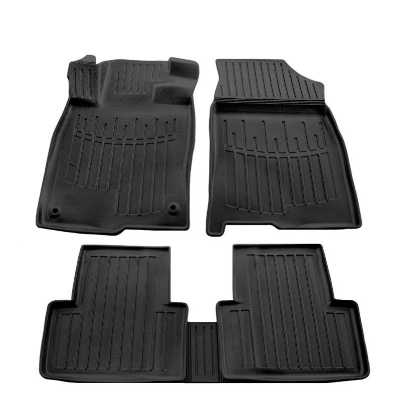 Stingray 3D Rubber Floor Mats (5 pcs, Polyurethane) for Honda Civic Sedan X 2016-2021 - image 1