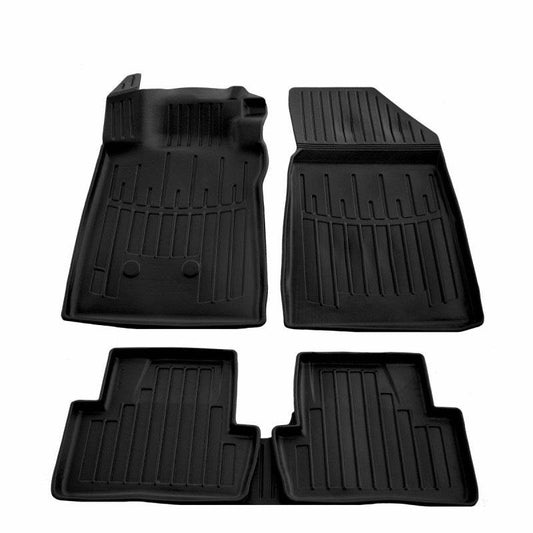 Stingray 3D mats (5 pcs, polyurethane) for Renault Clio III 2005-2012 - Reelken Auto