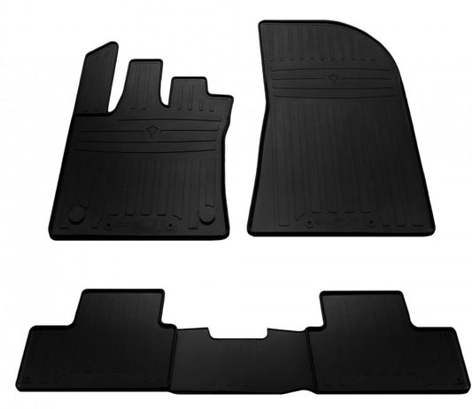 Rubber Floor Mats Stingray (4pcs) for Renault Captur 2019- - image 1