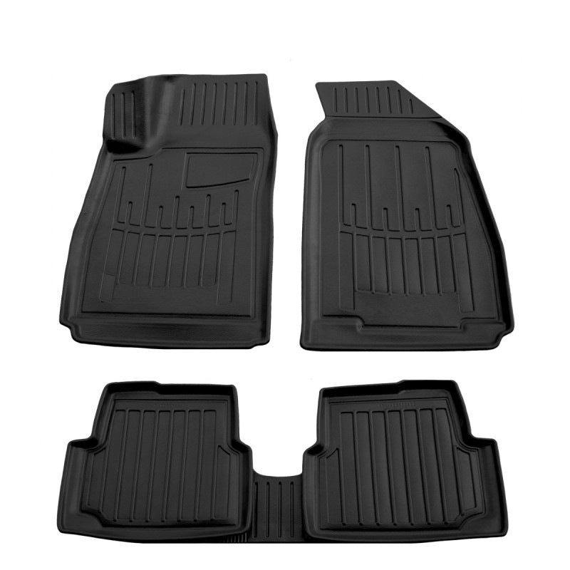 Stingray 3D Rubber Floor Mats (5 pcs, Polyurethane) for Chevrolet Cobalt 2012- - image 1