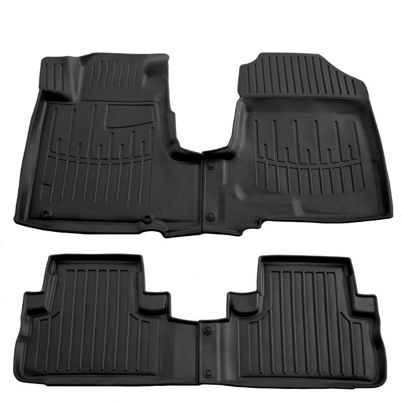 Stingray 3D Rubber Floor Mats (4 pcs, Polyurethane) for Honda CRV 2007-2011 - image 1