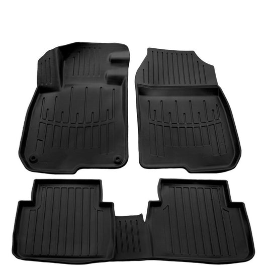 Stingray 3D Rubber Floor Mats (4 pcs, Polyurethane) for Honda CRV 2017-2022 - image 1