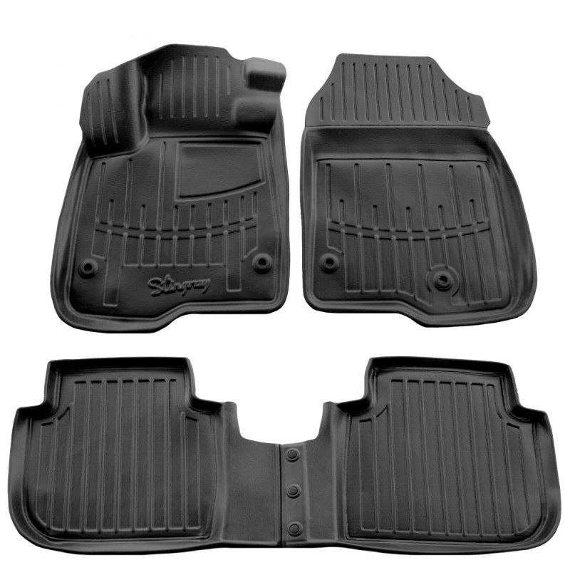 Stingray 3D Rubber Floor Mats (4 pcs) for Honda CRV 2022- - image 1