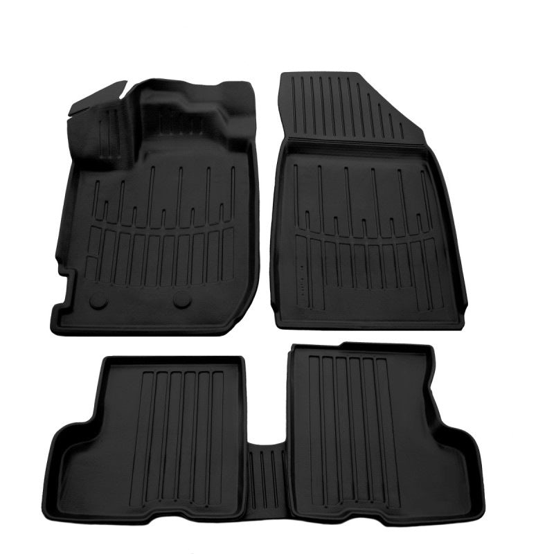Stingray 3D Rubber Floor Mats (5 pcs, Polyurethane) for Renault Duster 2018-2024 - image 1