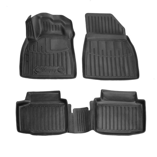Rubber Floor Mats Stingray 3D (2WD, 5 pcs) for Renault Duster 2024- - image 1