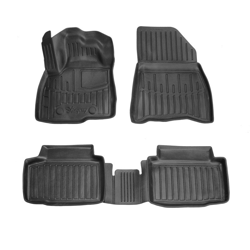 Rubber Floor Mats Stingray 3D (4WD, 5 pcs) for Renault Duster 2024- - image 1