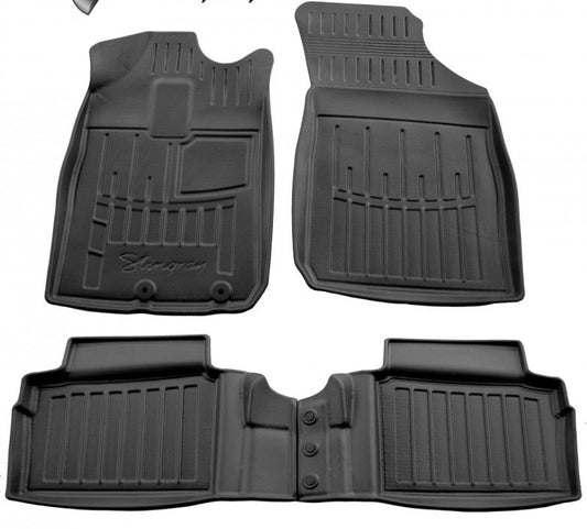Stingray 3D Rubber Floor Mats (4 pcs) for Renault City K-ZE 2021- - image 1