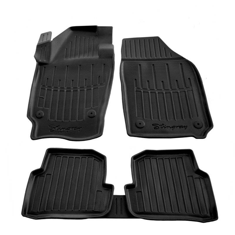 Stingray 3D mats (5 pcs, polyurethane) for Skoda Fabia 2014-2021 - Reelken Auto