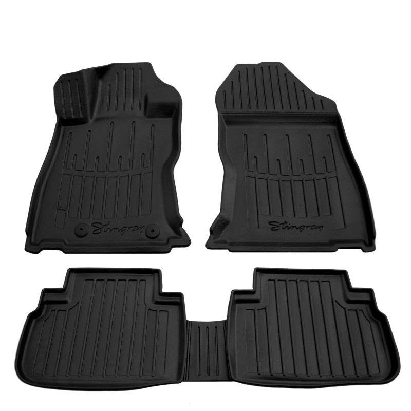 Stingray 3D rugs (5 pcs, polyurethane) for Subaru Forester 2018-2024 - Reelken Auto