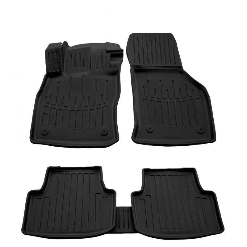 Stingray 3D Rubber Floor Mats (5 pcs, Polyurethane) for Skoda Octavia IV A8 2020- - image 1