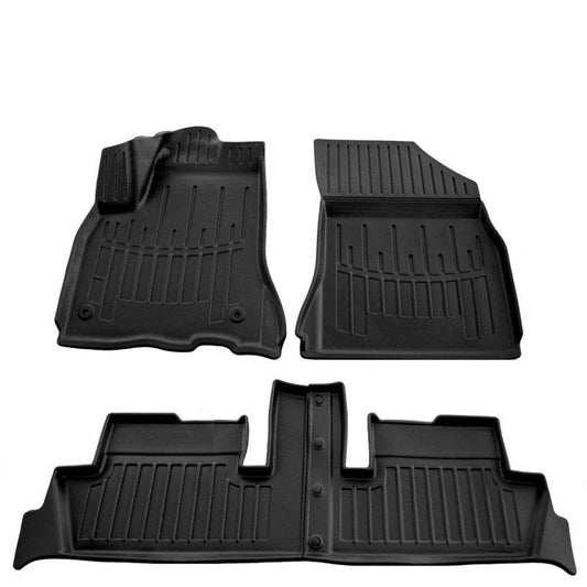 Stingray 3D mats (4 pcs, polyurethane) for Citroen C-4 Picasso 2006-2013 - Reelken Auto