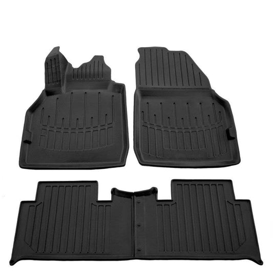 Stingray 3D rugs (4 pcs, polyurethane) for Renault Scenic/Grand 2003-2009 - Reelken Auto
