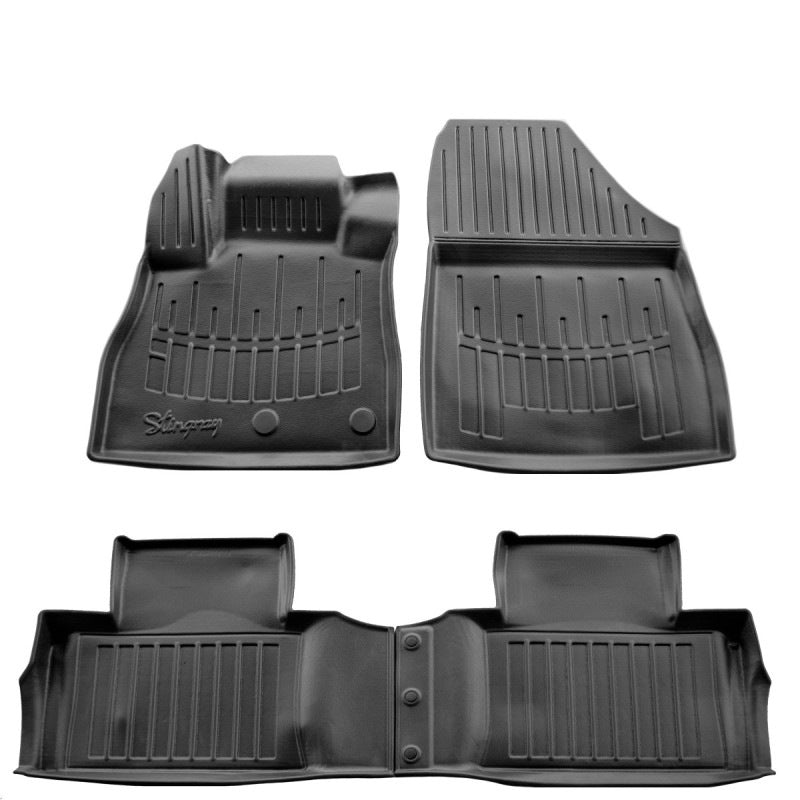 Stingray 3D Rubber Floor Mats (4 pcs) for Renault Scenic/Grand 2016-2025 - image 1
