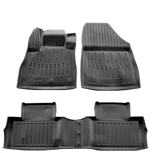 Stingray 3D Rubber Floor Mats (4 pcs) for Renault Scenic/Grand 2016-2025 - image 1