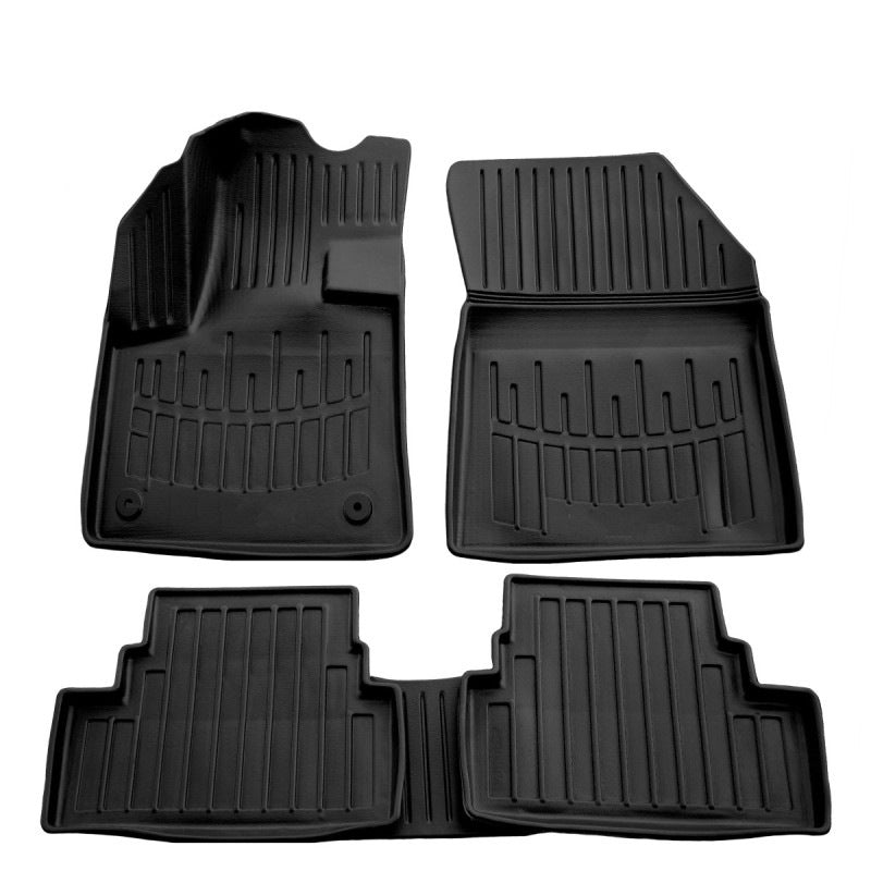 Stingray 3D Rubber Floor Mats (5 pcs, Polyurethane) for Peugeot 3008 2016-2023 - image 1