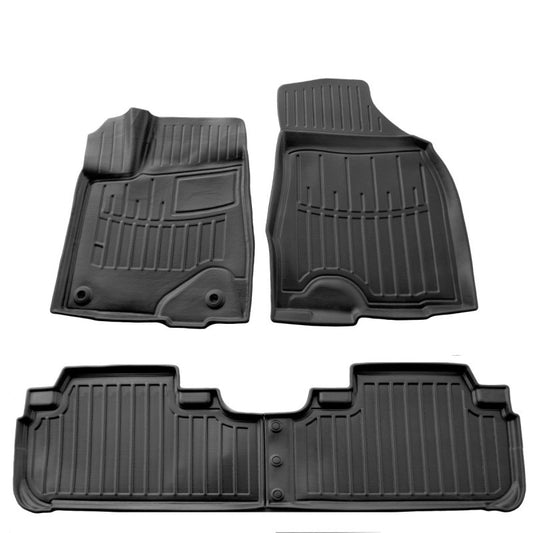 Stingray 3D Rubber Floor Mats (4 pcs) for Toyota Highlander 2013-2019 - image 1